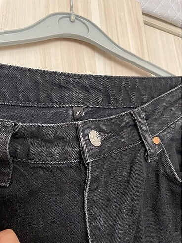 36 Beden siyah Renk Pantalon jeans
