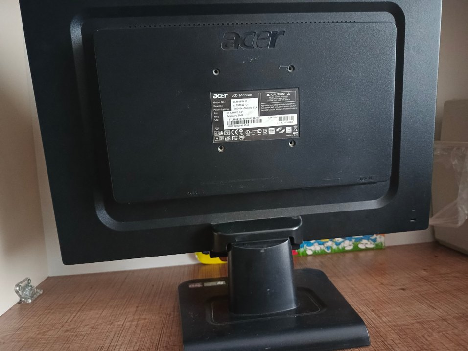 Gri Acer Monitör - Görsel 3