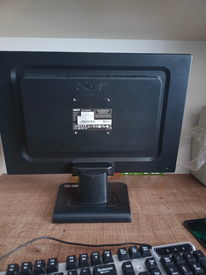 Gri Acer Monitör - Görsel 4