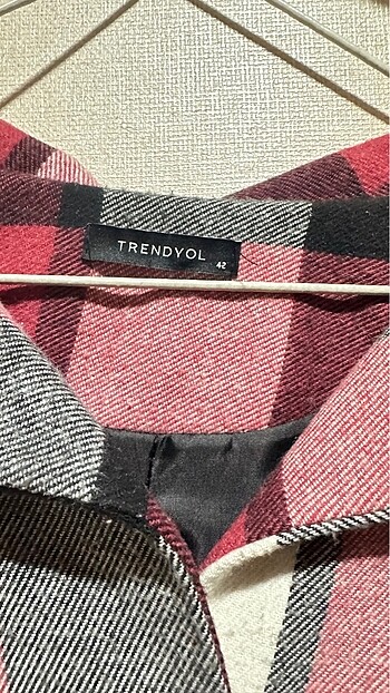 42 Beden Trendyol kareli ceket