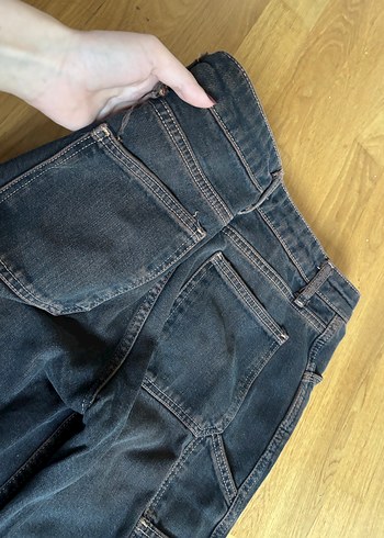 Salaş vintage görünümlü kot - Görsel 2