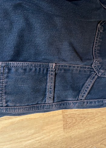 Salaş vintage görünümlü kot - Görsel 3