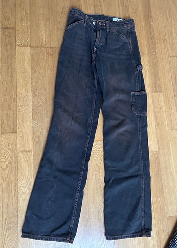 Salaş vintage görünümlü kot - Görsel 4