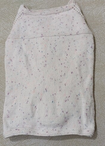 Uzun kollu bebek hırka - Görsel 2