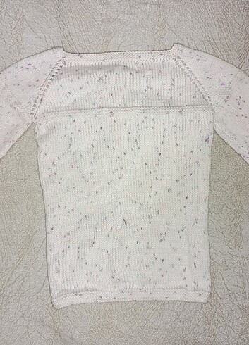 Uzun kollu bebek hırka - Görsel 4