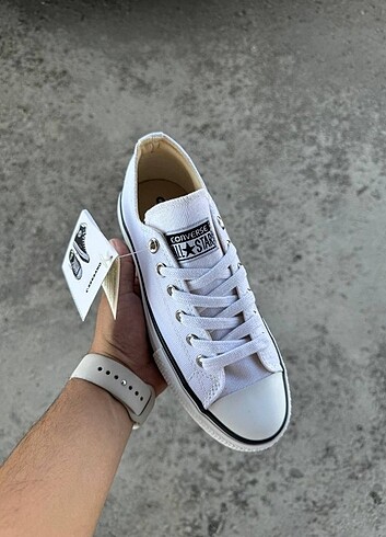 36 Beden Converse lift platform 3 cm taban yüksekliği Tam kalıp Kutulu