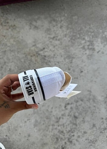 36 Beden beyaz Renk Converse lift platform 3 cm taban yüksekliği Tam kalıp Kutulu