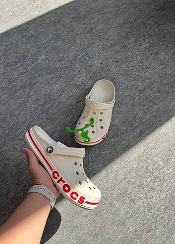 Crocs bayaband cream pink etiketli barkodlu QR kodu mevcut 36