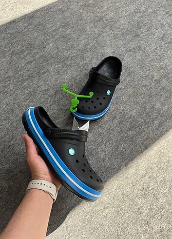 Crocs bayaband black blue Orjinal bez torbalı 41-45 Arası numar