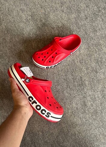 Crocs bayaband red Orjinal bez torbalı 36-45 Arası numaralari m
