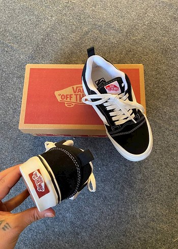 39 Beden Siyah Beyaz Vans Sokak Stili Kadın Spor Ayakkabı