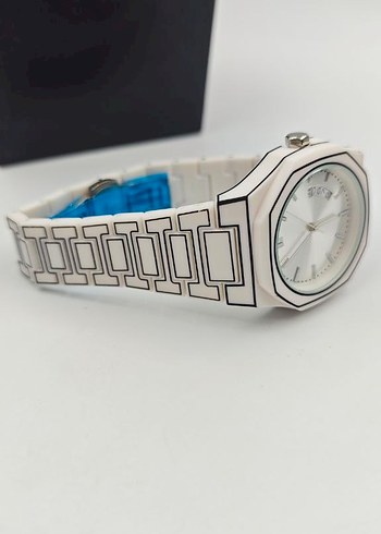 Beyaz Klasik Erkek Kol Saati - Görsel 3