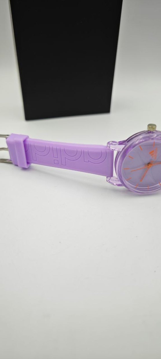 Mor Kayışlı Minimalist Kadın Saati - Görsel 3