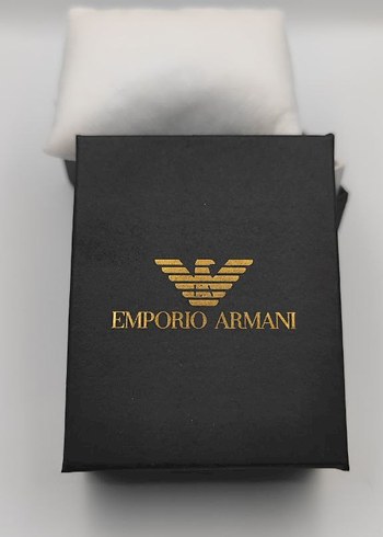 Emporio Armani Altın Renk Modern Klasik Erkek Saati - Görsel 6
