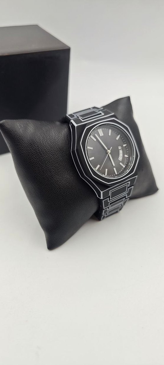 Klasik Siyah Erkek Kol Saati - Görsel 4