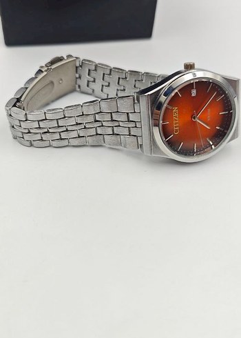 Turuncu Kadranlı Citizen Erkek Kol Saati - Görsel 3