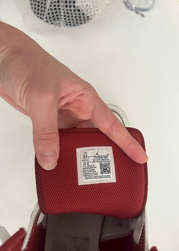 Beyaz Kırmızı Bağcıklı erkek Spor Ayakkabı - Görsel 7