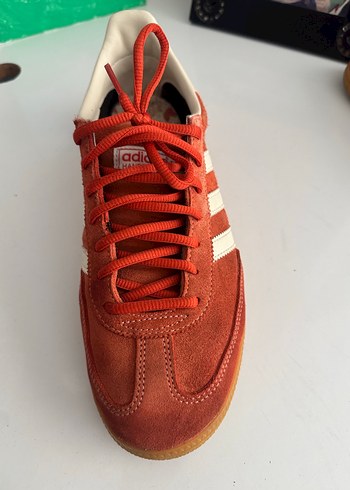 Kadın Kırmızı Süet Adidas Wedge Spor Ayakkabı - Görsel 6