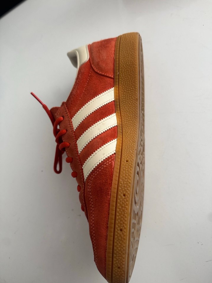 Kadın Kırmızı Süet Adidas Wedge Spor Ayakkabı - Görsel 4