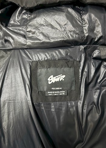 Siyah Kapüşonlu Erkek Mont - Görsel 4