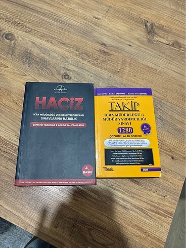 İcra müdürlüğü soru bankası ve konu anlatım kitapları