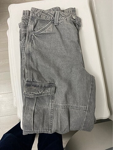 36 Beden gri Renk H&M PANTOLON