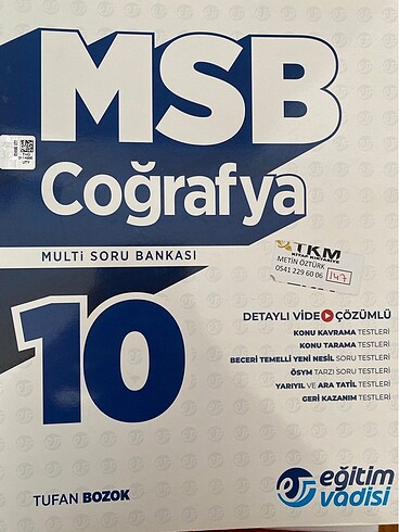 10.sınıf coğrafya