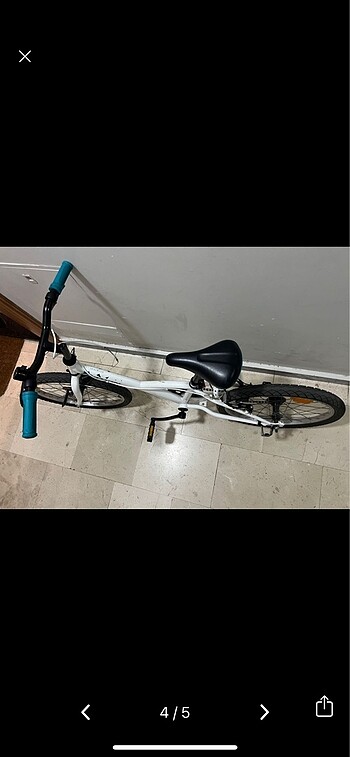  Beden beyaz Renk Decathlon bisiklet