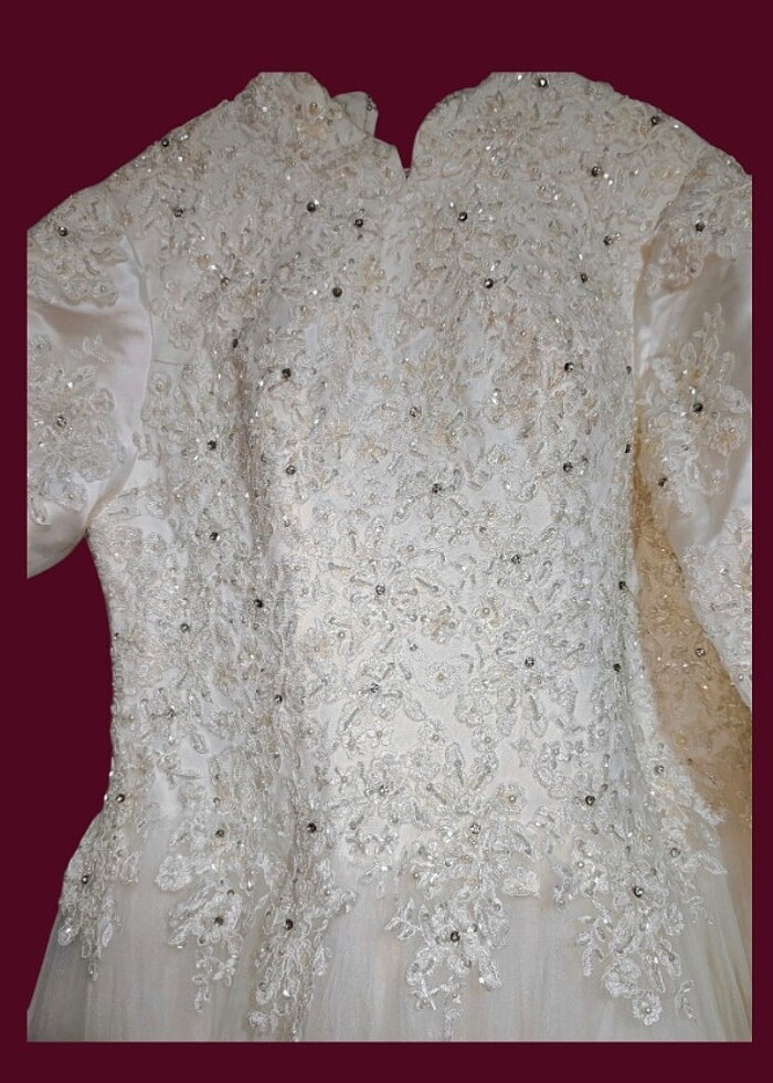 Büyük Beden Gelinlik - Görsel 4