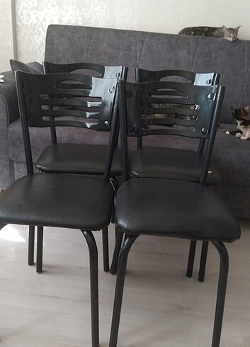  Beden Renk Bir masa dört âdet sandalye 