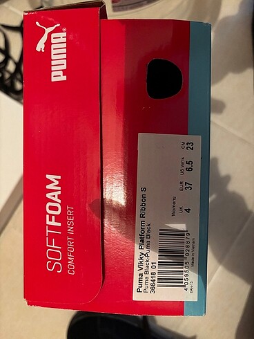 37 Beden Puma vikky platform ayakkabı