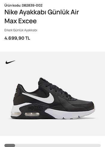 Nike Nike Air Max erkek ayakkabı