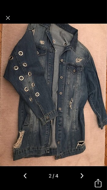40 Beden Oversize kot ceket