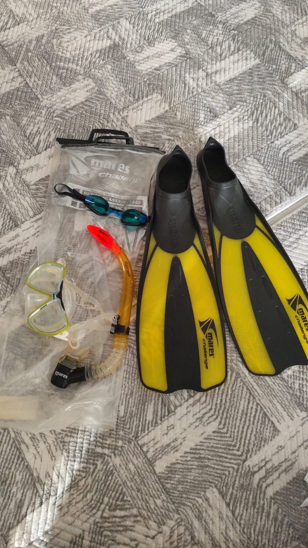 Sarı Dalış Paleti ve Dalış Seti - Görsel 3