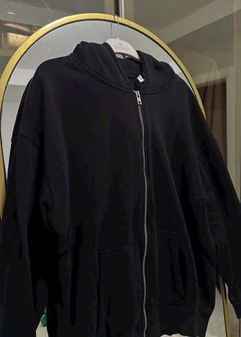 Siyah Fermuarlı Kadın ceket - Görsel 2