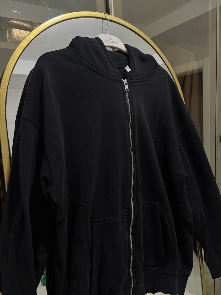 Siyah Fermuarlı Kadın ceket - Görsel 2