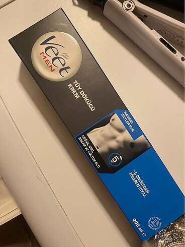 Veet marka erkek tüy dökücü krem