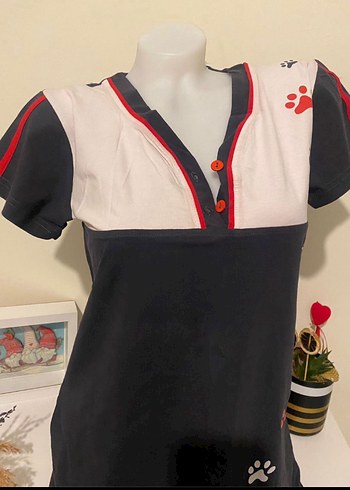 Düğmeli Siyah Gotik Desenli Kedi Kıyafeti - Görsel 2