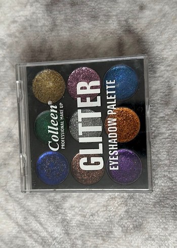 Colleen Parlak Çok Renkli Glitter Göz Farı Paleti - Görsel 5