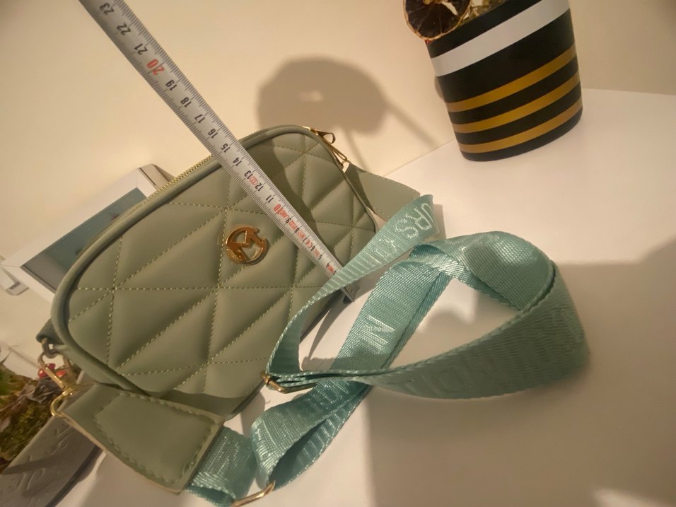 Yeşil Kadın Kemerli Günlük Çanta - Görsel 3