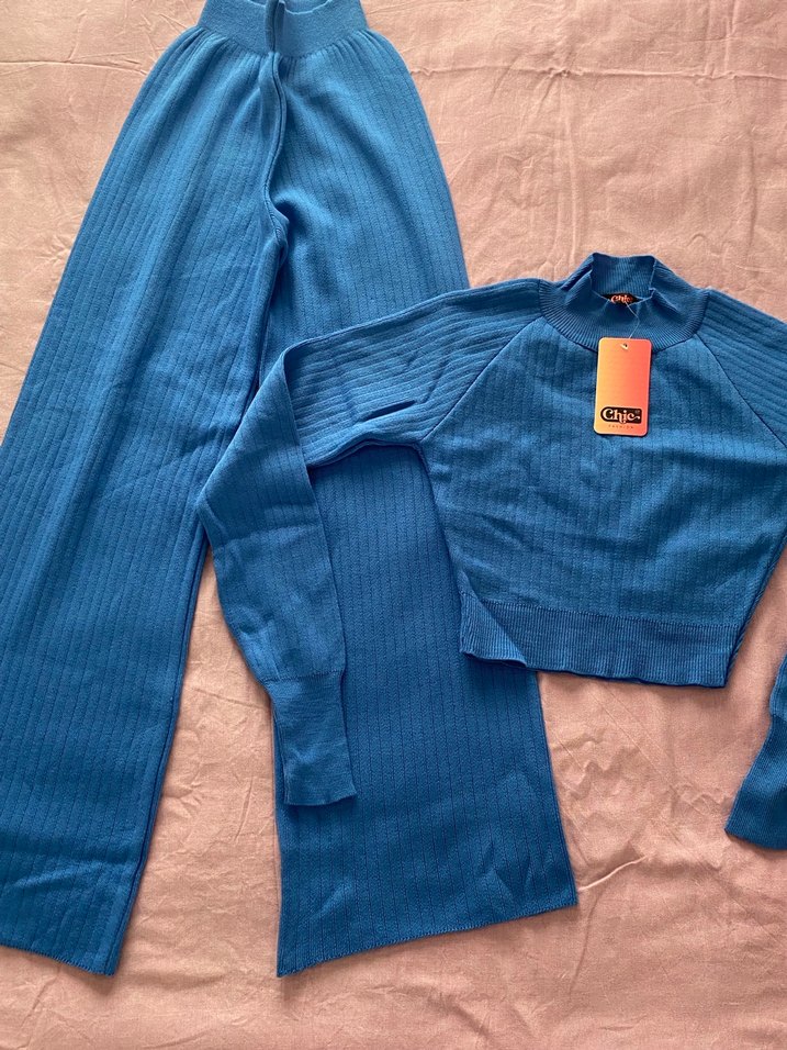 Mavi Kadın Triko Takım - Görsel 2