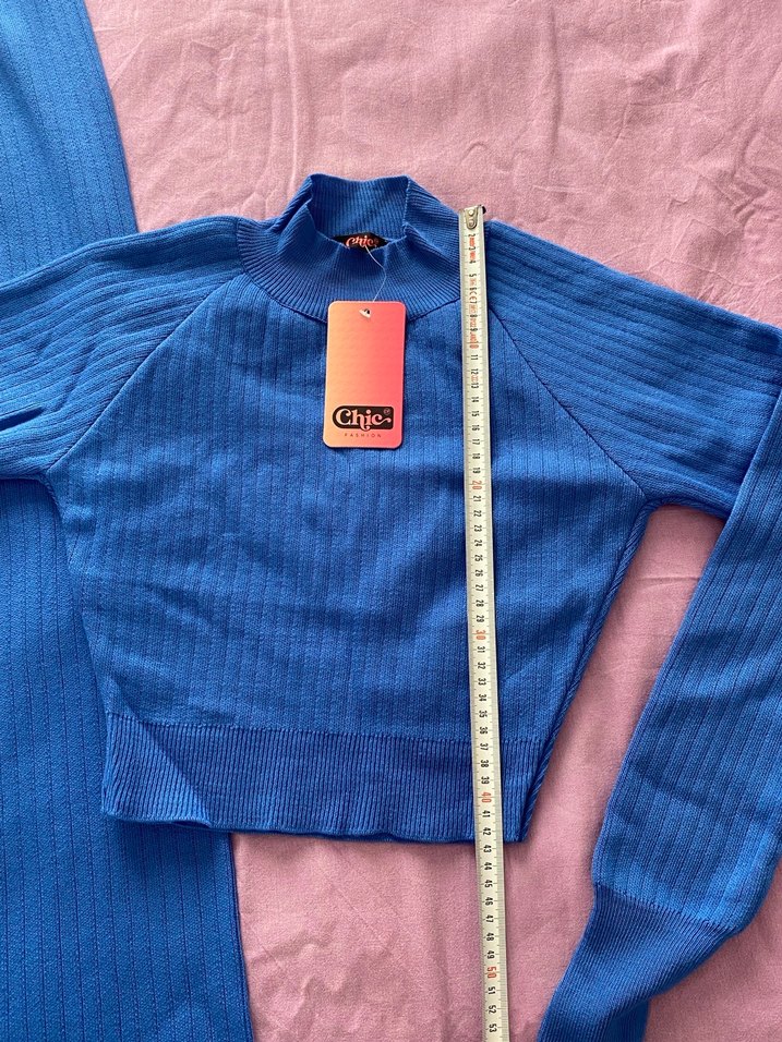 Mavi Kadın Triko Takım - Görsel 3