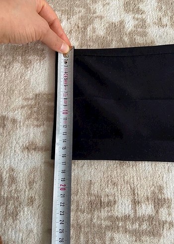 Siyah Kadın Kumaş Pantolon Regular Fit - Görsel 7