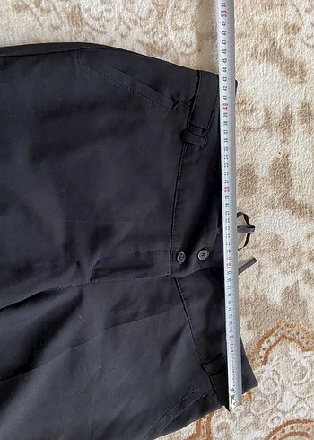 Siyah Kadın Kumaş Pantolon Regular Fit - Görsel 5