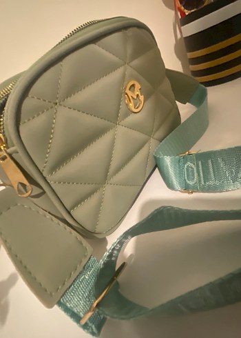 Pastel Yeşil Kadın Bel Çantası - Görsel 2