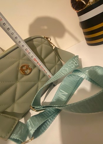 Pastel Yeşil Kadın Bel Çantası - Görsel 6