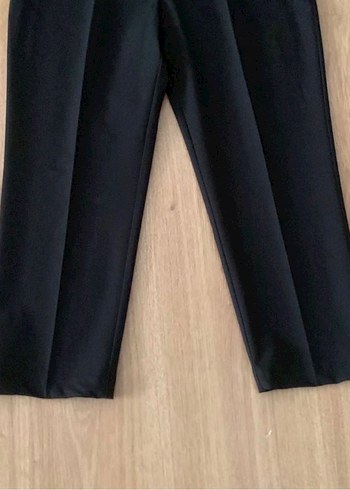 Siyah Kadın Kumaş Pantolon Regular Fit - Görsel 2