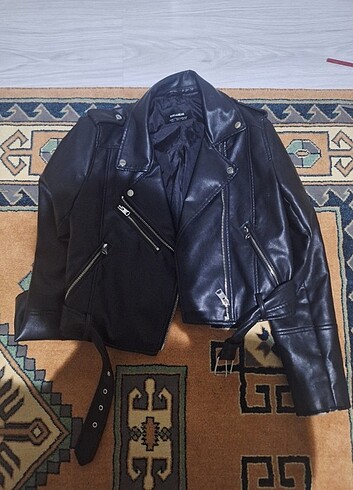 Pull and bear deri ceket