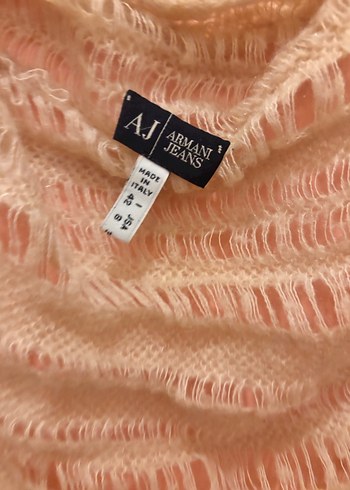 Bej Bohem Tarz Örgü Kadın Kazak - Görsel 3