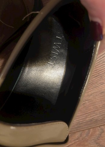 Hake Deri Tokalı Kadın Loafer TWİST - Görsel 4